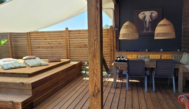 "les Deux Palmiers", Maison Avec Jacuzzi au Calme a 10 min des Plages