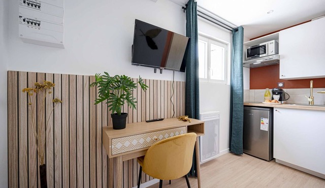 Les Maisons Acajou/Superb, fully-equipped studio apartment