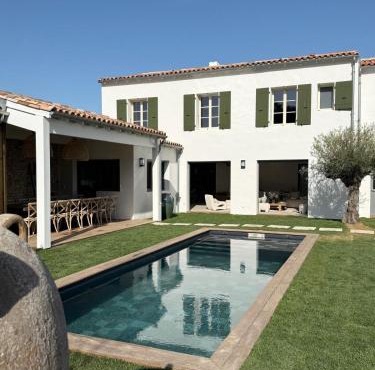 Les rivages étoilés - Merveilleuse maison d'architecte, piscine privée