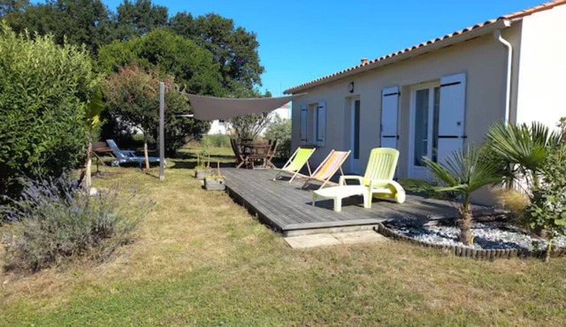 Location Maison 60 m2 Avec Jardin Proche Plages Meschers Royan