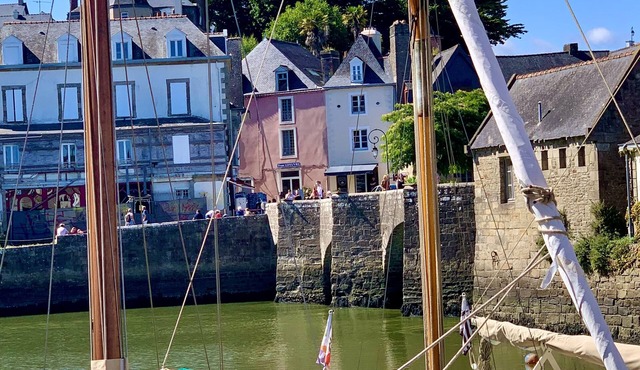 Maison Triplex Avec Jardin et vue sur le Port de Saint-goustan