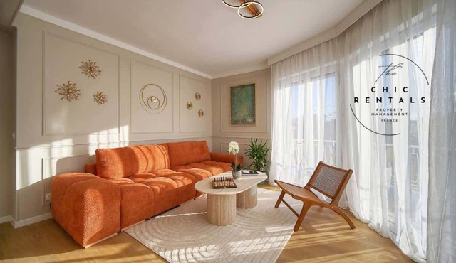 Mimosa 2BR 2Bath Parking - Walk to Palais & Beach