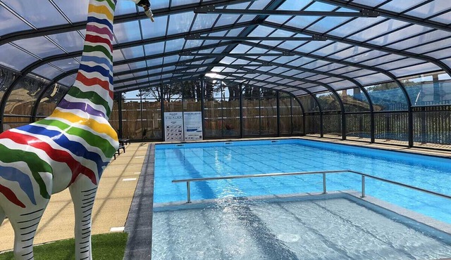 Mobil home avec piscine chauffée