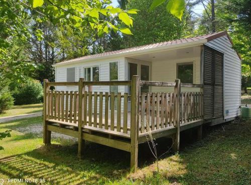 Mobil-home avec terrasse pour 6 personnes - API-1-52-545