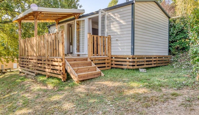 Mobile home with AC, pets allowed - 4 guests