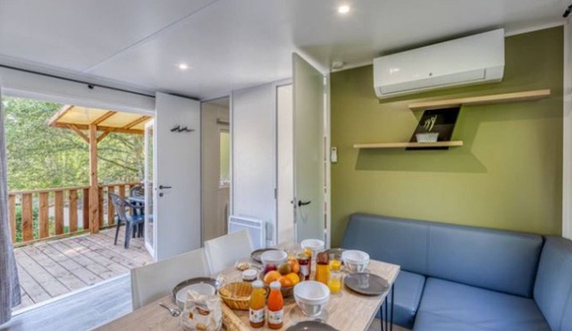 Mobile home, pets welcome, AC - 6 guests