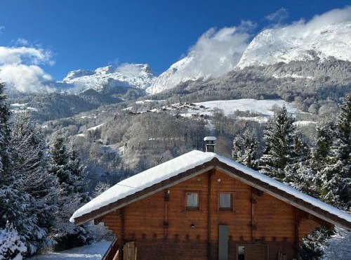 Petit cocon indépendant, vue montagne, proche aravis, lac