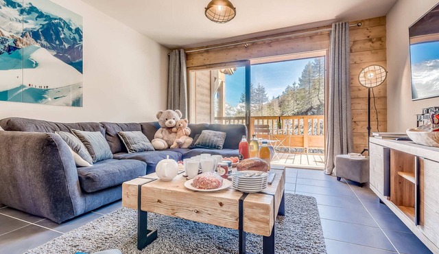 Premium Apartment 8 pers on slopes, hotel services, pets allowed