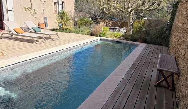 Provencal village house La Garde Freinet with swimming pool