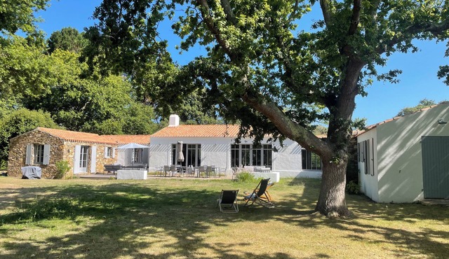 Recent 4* Design house, wooded plot of 3000m2