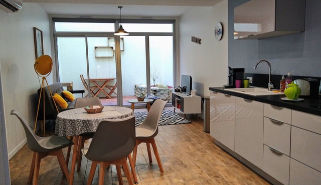rental ground floor accommodation in the heart of Jonzac