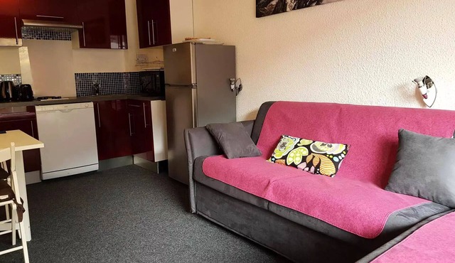 Residence Aiguille Rouge - Nice studio for 4 people in Arc 2000 ski to the feet, in the center of the resort, near shops, bowling and pati