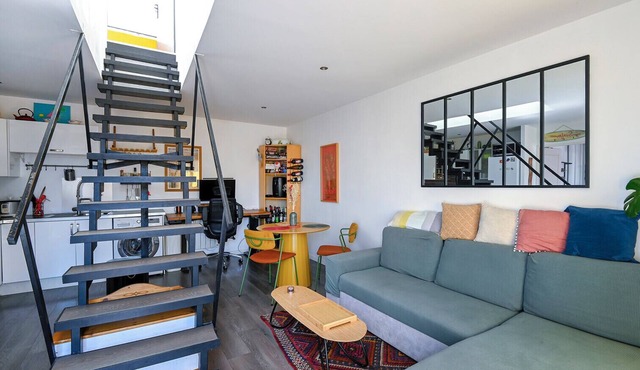 Rooftop flat