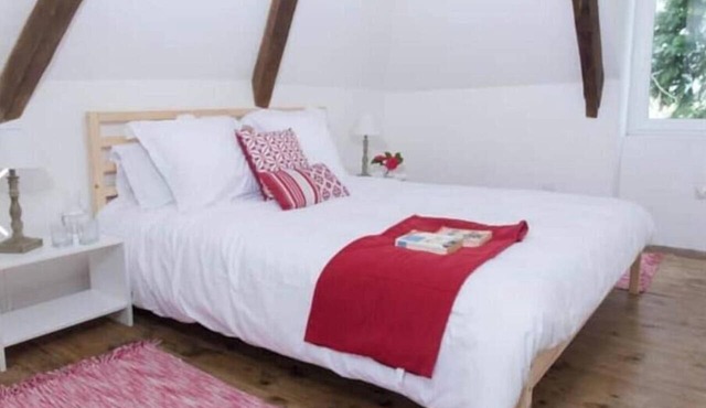 Spacious 6-Bedroom Family Farmhouse with Heated Pool Near Beaches & Forest
