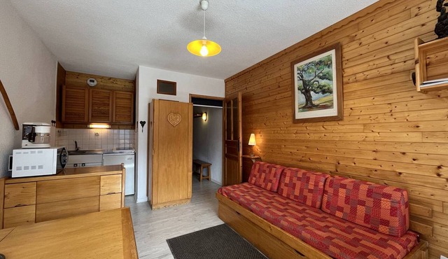 Studio for 4 with Balcony in Plan Peisey