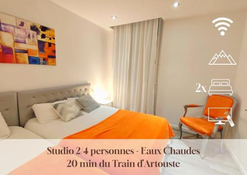 Studio 1, Eaux-Chaudes proche Laruns et Espagne