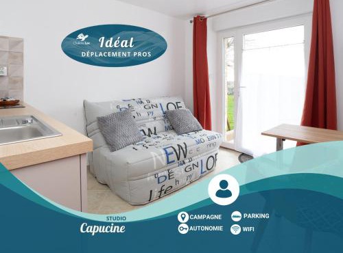 Studio Capucine - terrasse privative - Chelona'Loc