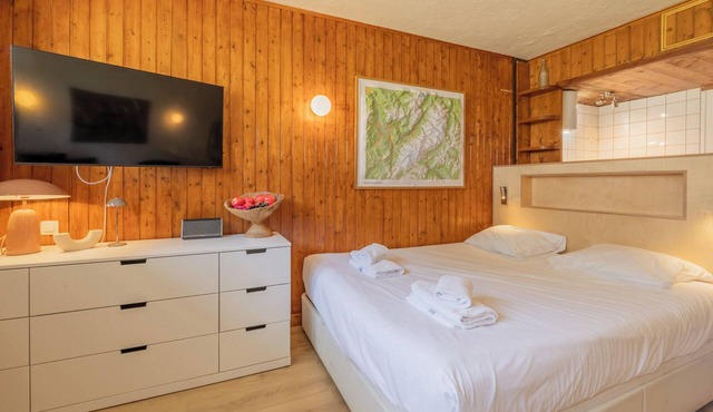 Studio de Balme w/Shared Pool & Near Slopes, Le Tour (Argentière), France