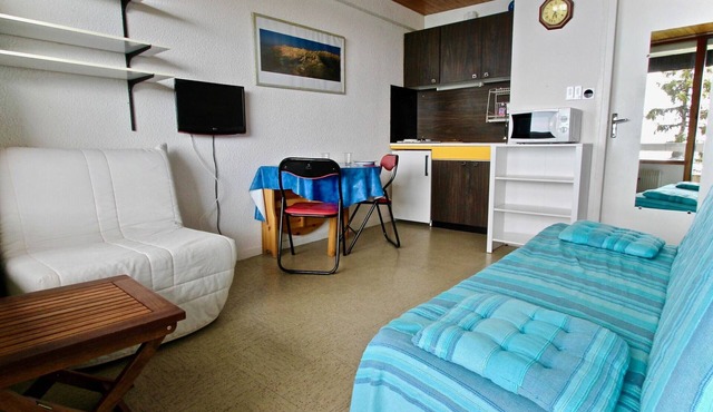Studio for 3 at the foot of the slopes, pets accepted