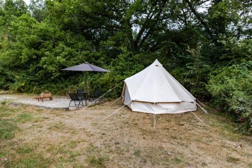 Tente Glamping Éco-Chic