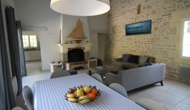 Villa au Calme Avec Accès Direct à la Plage