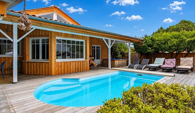 Villa chunga piscine chauffee jacuzzi et clim