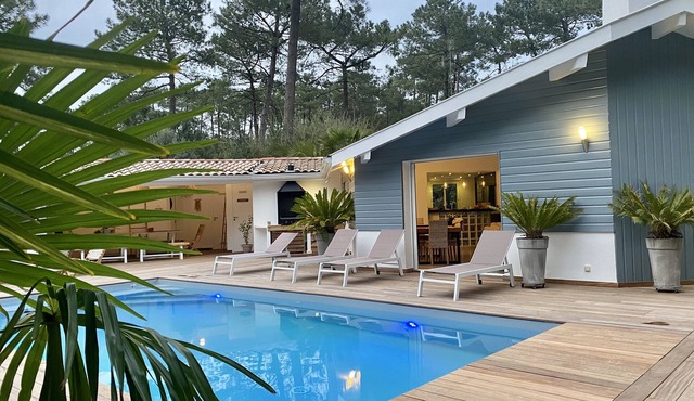 Villa Djun Hossegor 4 *, 12 people with swimming pool