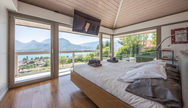 Villa Egalite Golf Lake Annecy Talloires Panoramic view