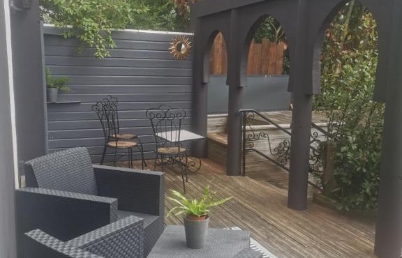 Villa spacieuse cachet unique proche océan, face parc paysager et aquatique