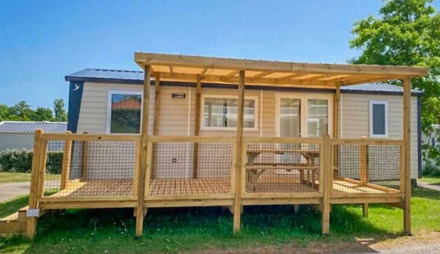 ZEcamping parc aquatique club enfant mobil-home TV 34m2 6 pers