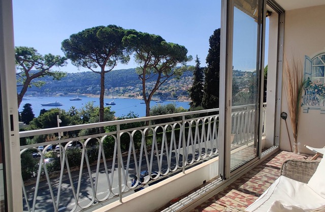 Beautiful Flat On Villefranche Bay, Free Car-park