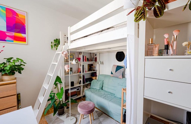 Cosy studio in BELLEVILLE