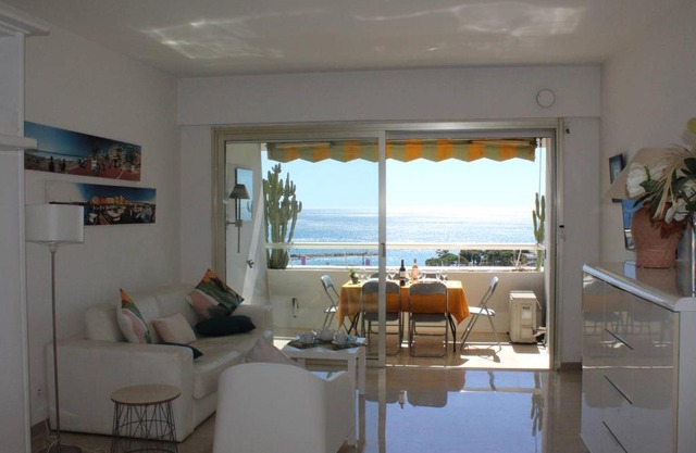 Studio cosy climatisé avec vue mer - 4 couchages, Villeneuve-Loubet Plage - FR-1-252A-17
