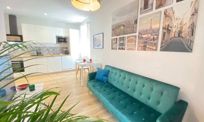 Antibes City Centre Apartment | 27 m² Apartment ∙ 1 bedroom ∙ 2 guests