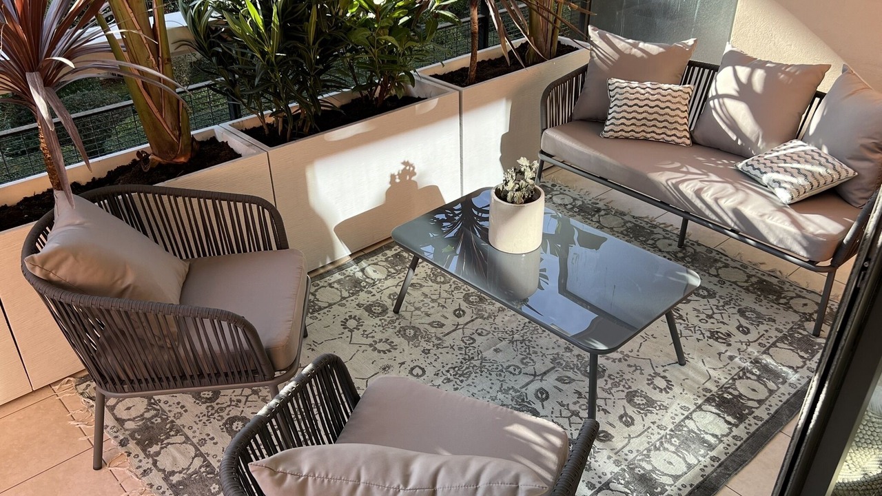 Photo of Patio Balcony in Villeneuve Loubet Beach