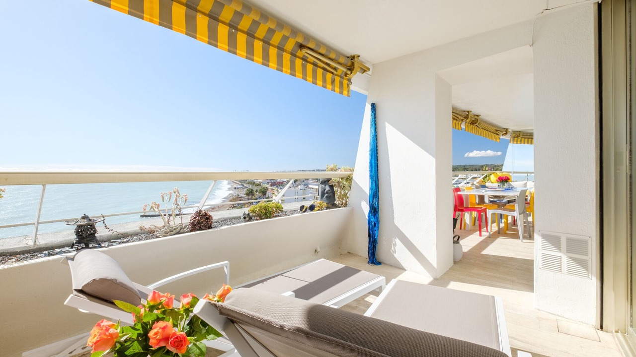 Photo of Patio Balcony in Villeneuve Loubet Beach