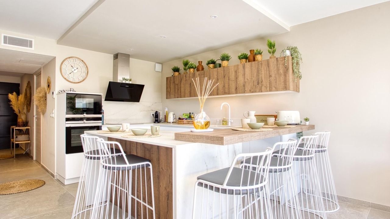 Photo of Kitchen in Plage de la Garonnette