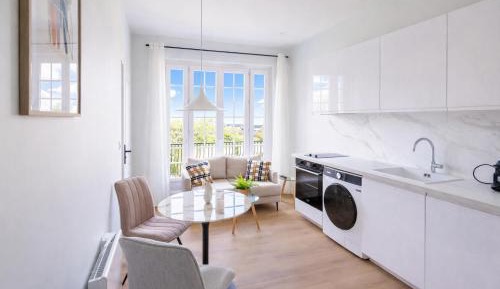 Deluxe One-Bedroom Apartment with City View