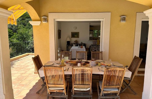 Cavaliere Villa | Very quietly located 8-person villa with beautiful sea views and private pool.