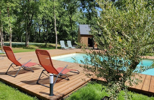 Nadaillac House | Wooden house with swimming pool and leisure facilities in the heart of Périgord Noir