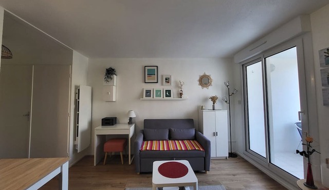 Apartment for 2, balcony, parking, near beach – Saint Brevin l'Océan
